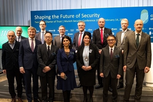 It was a pleasure to join industry leaders at Munich Security Conference to celebrate two years Charter of Trust for cybersecurity