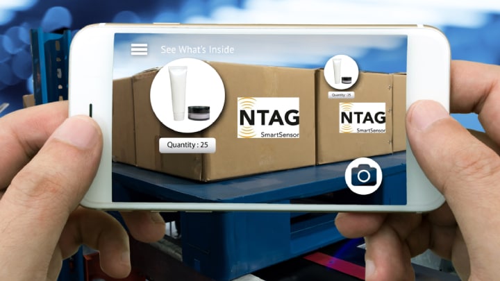 NXP NTAG®SmartSensorを使用したスマートパッケージング – イメージ
