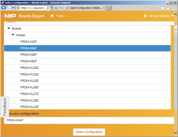 Select your base board