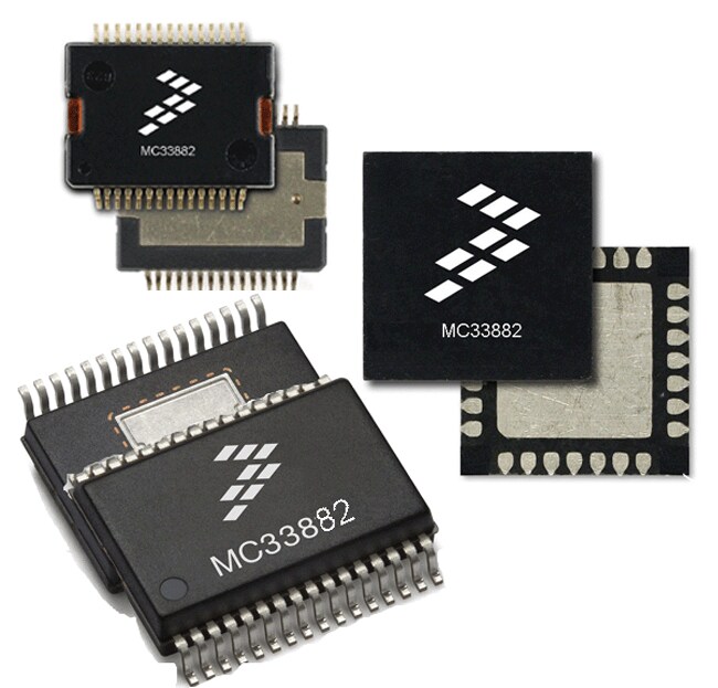 MC33882 | 6 Output Switch SPI Parallel Input Control | NXP