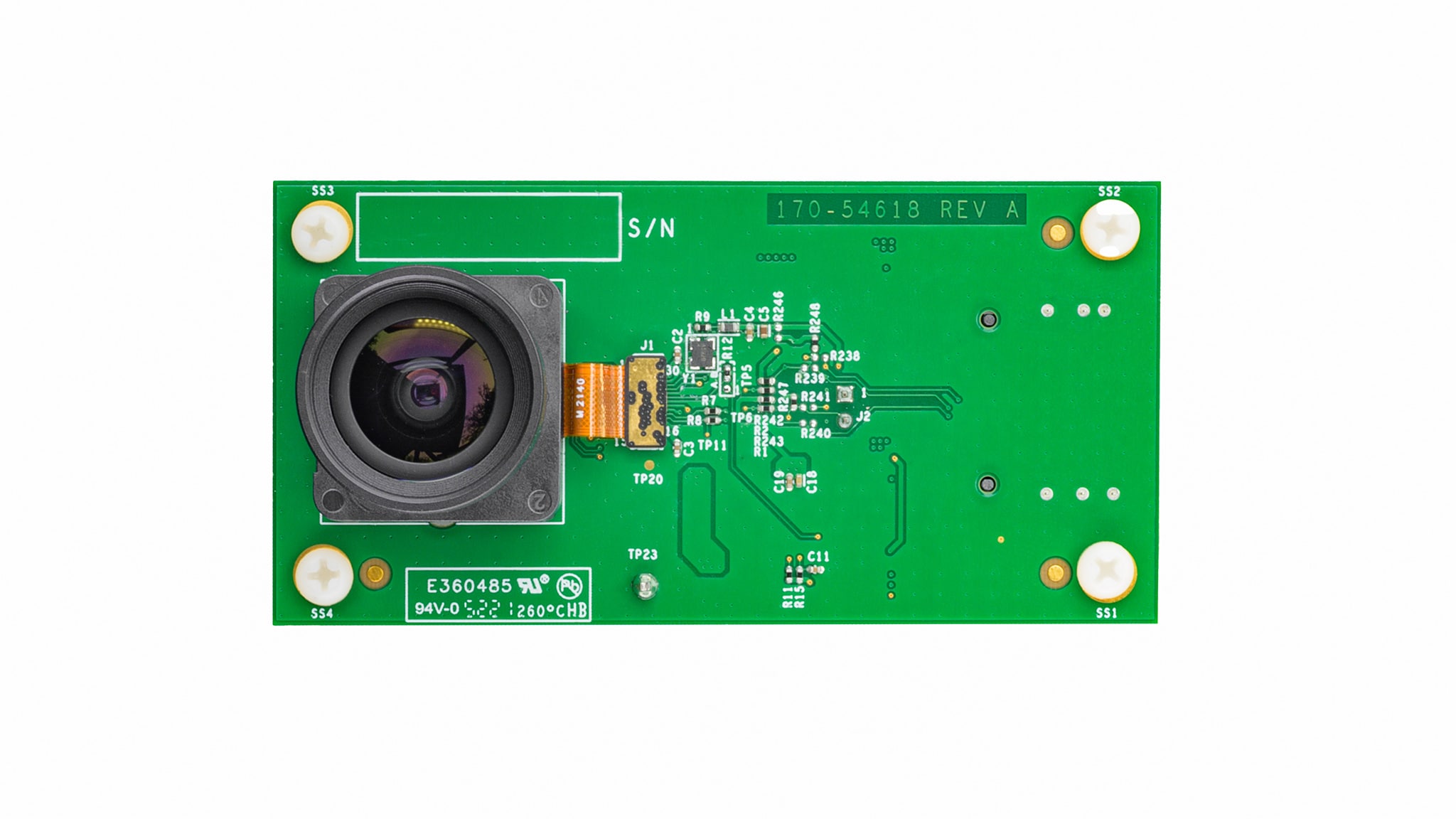 NXP　CMOS　4K　MIPI　Semiconductors　Camera　Module