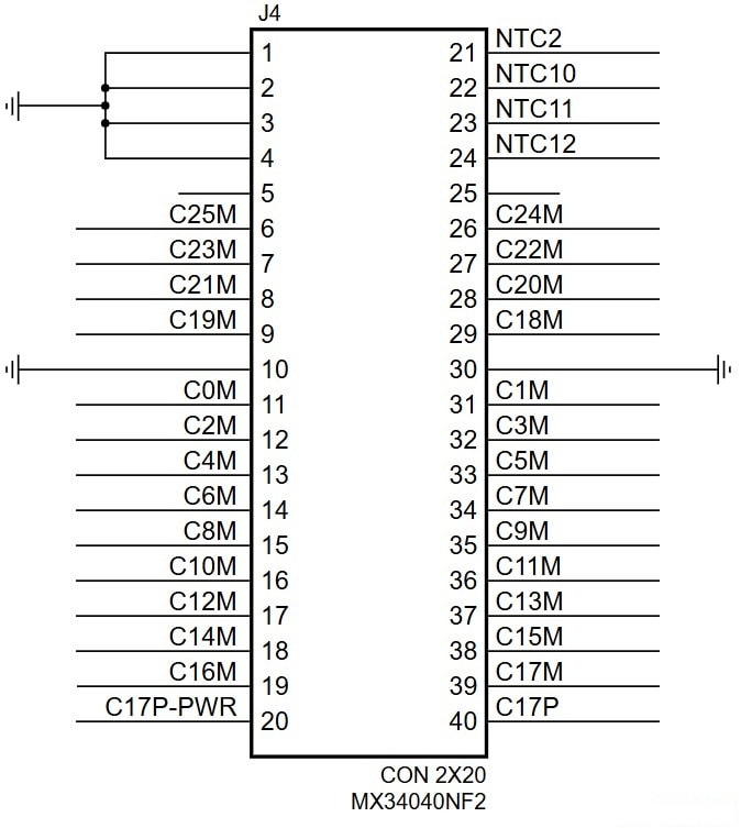 Figure 3. Cell-connector schematic