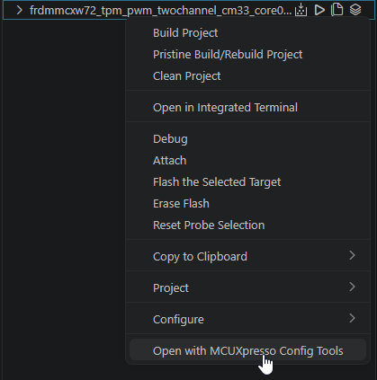 Getting Started with FRDM-MCXW72 Step 4.10