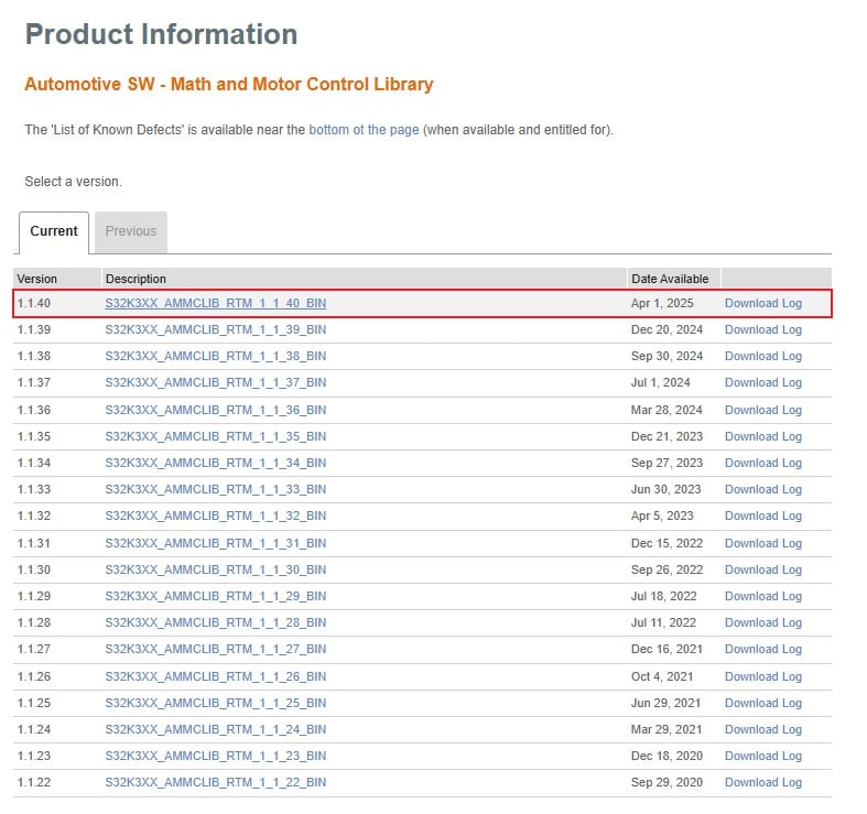 Download S32K3 AMMCLib