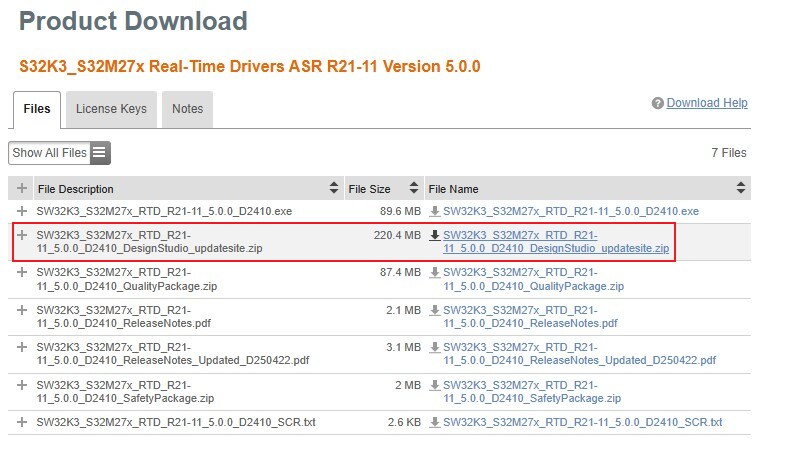 Downloading the Real-Time Drivers (RTD)