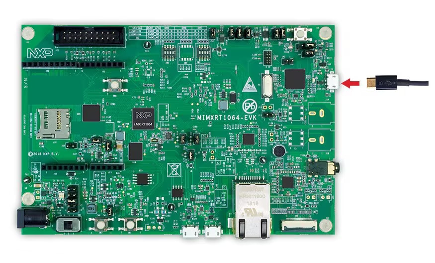MIMXRT1060-EVK Plug it In