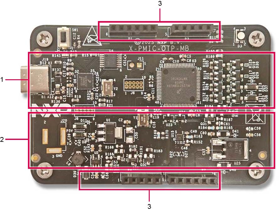 Figure 1. KL25 MCU and OpenSDA Circuit with Type-C port