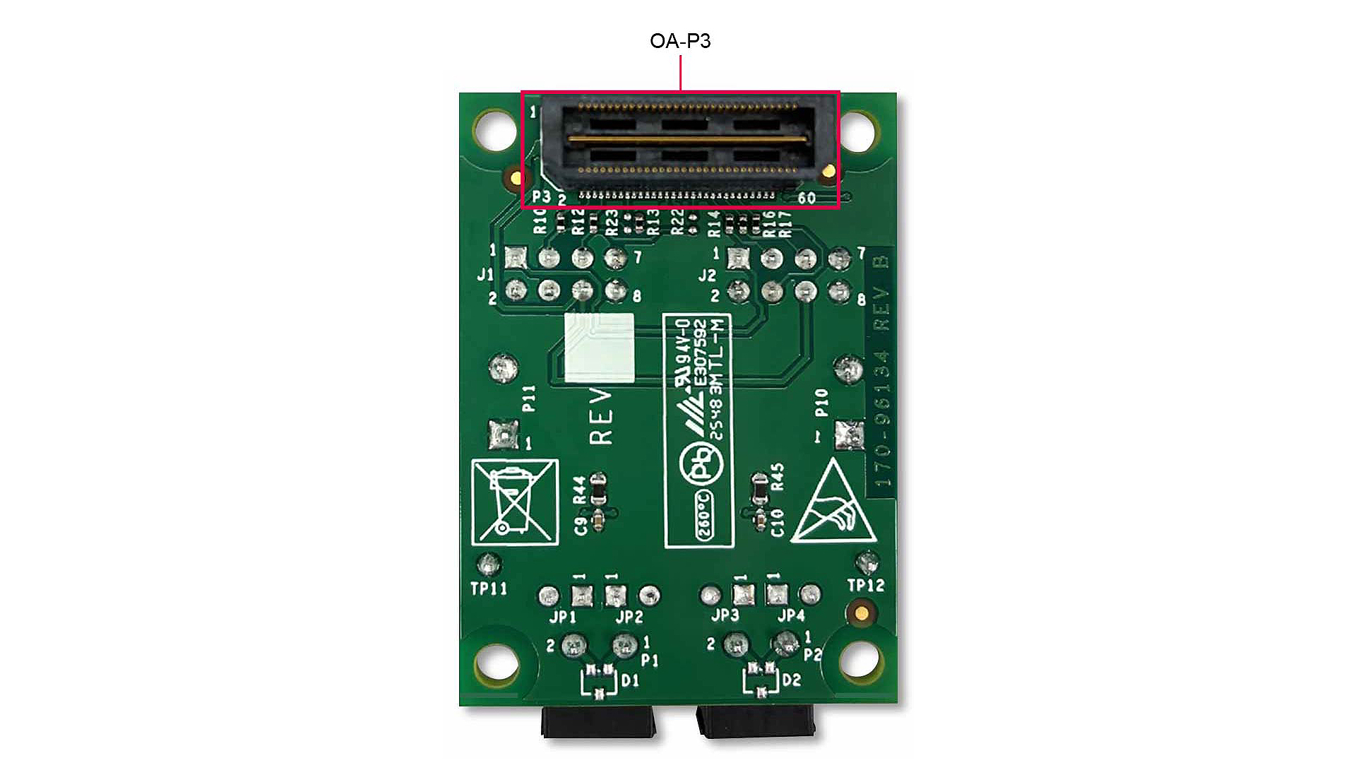 Bottom View of TJA1410-EVB