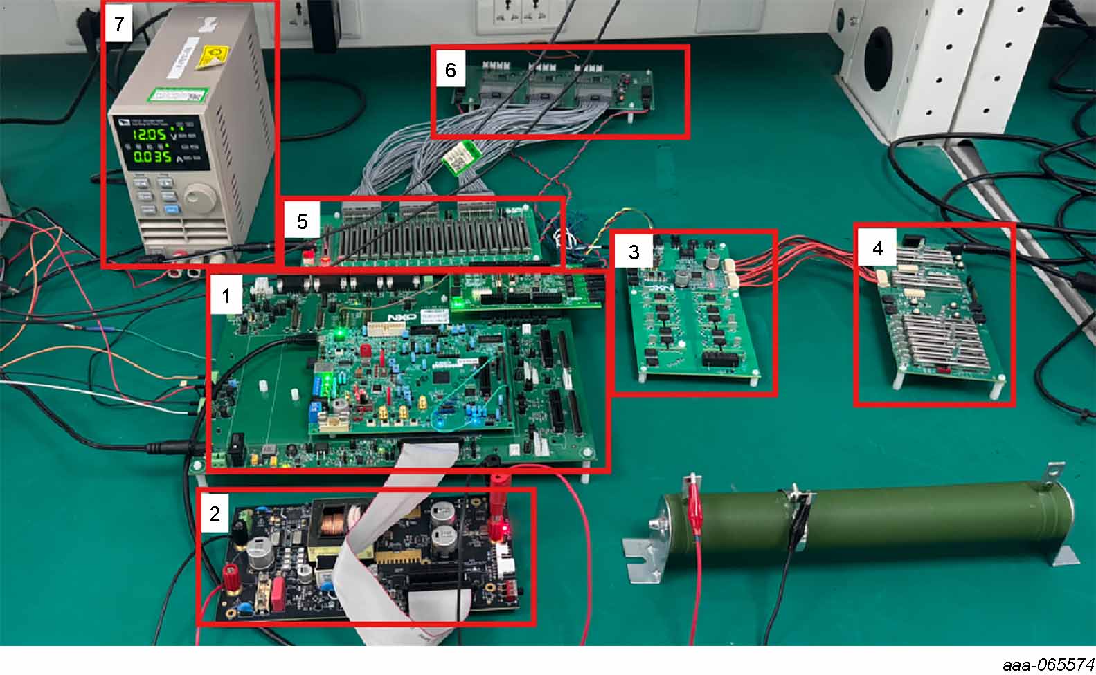 Figure 2. System on Bench