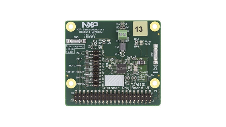 TJA1101-EVB | IEEE 100BASE-T1 Compliant Automotive Ethernet PHY
