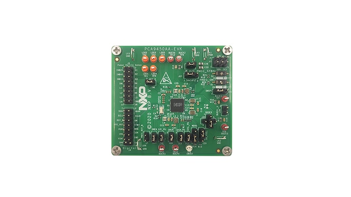 PCA9450AA Evaluation board top view