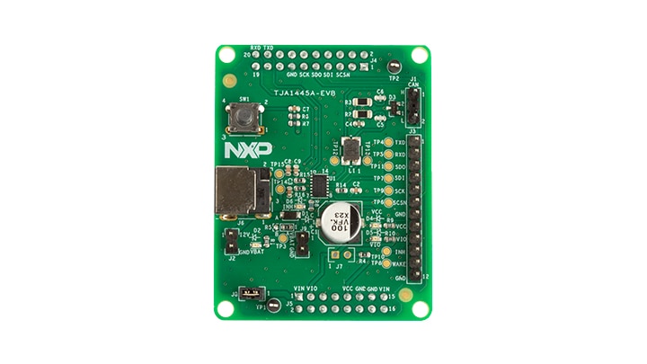 TJA1445A CAN FD PN - IO評価ボード | NXP Semiconductors TJA1445A CAN FD PN - IO評価ボード | NXP Semiconductors
