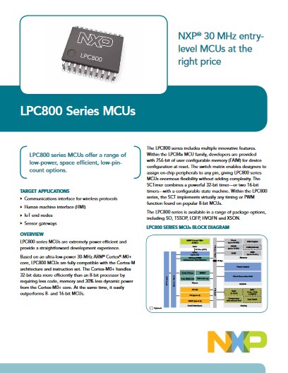 LPC800シリーズMCU