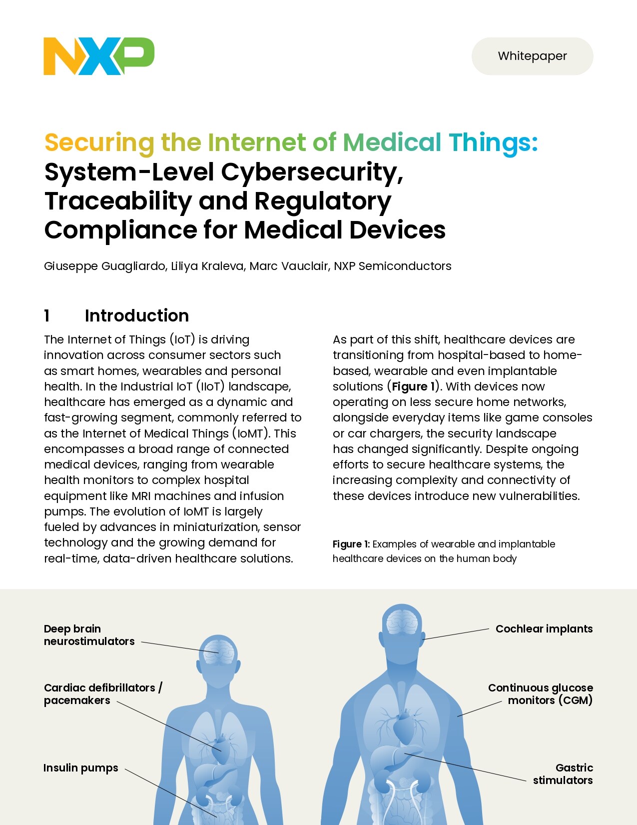 Securing the Internet of Medical Things: System-Level Cybersecurity, Traceability and Regulatory Compliance for Medical Devices