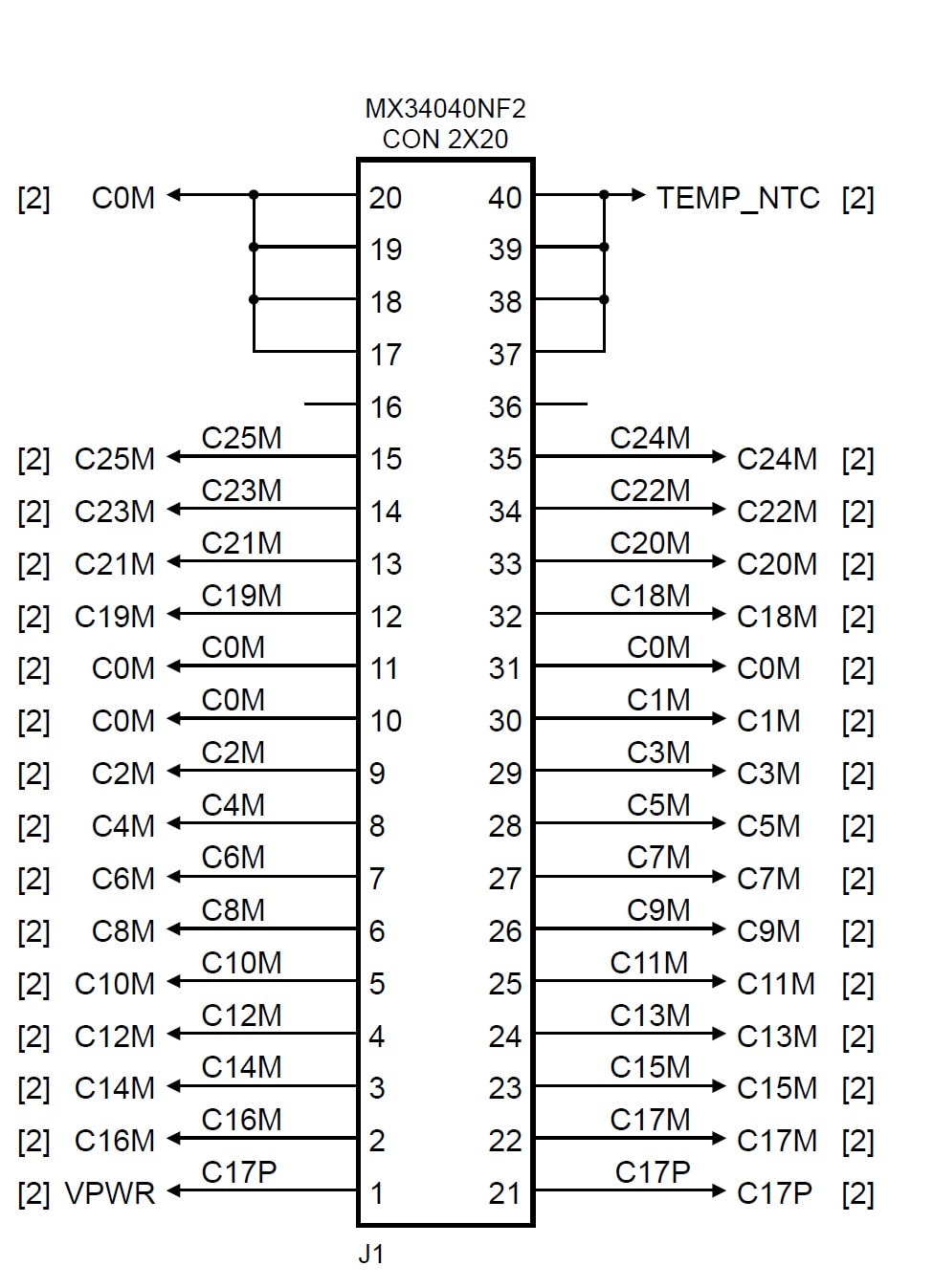 Figure 3. Cell Connector Schematic