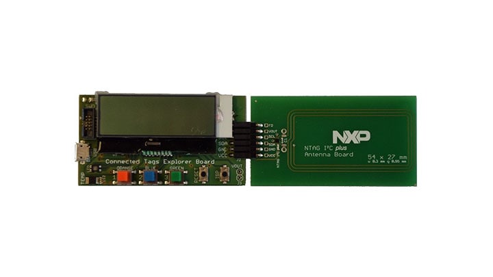 NFC Explorer Board with PCB antenna board