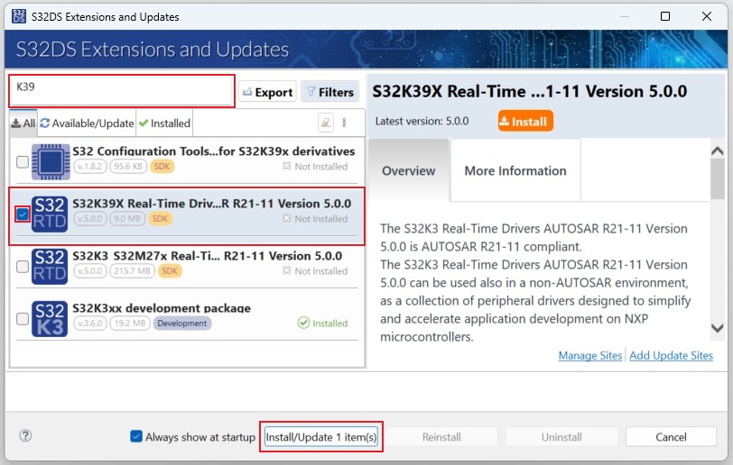 Getting and Installing the Software - Step 7