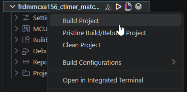 MCUX VS Code: Modify SDK - Step 3
