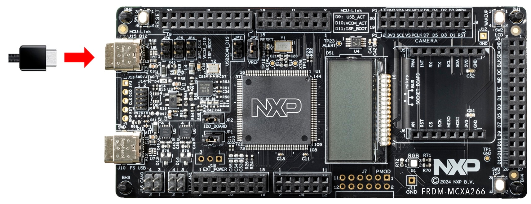 Build and flash application using MCUXpresso IDE - step 6