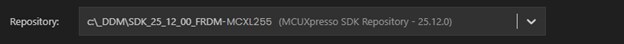 Build and Flash Application Using MCUXpresso for VS Code IDE - step 3