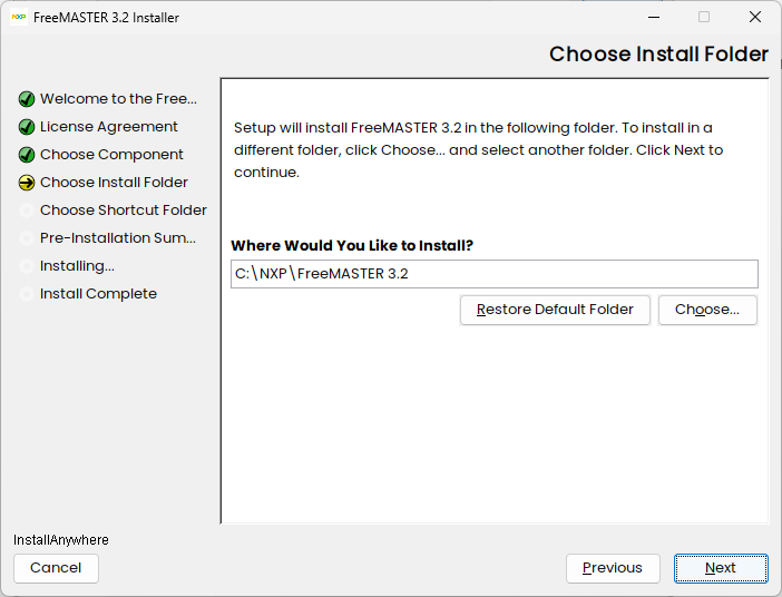 Install  Folder