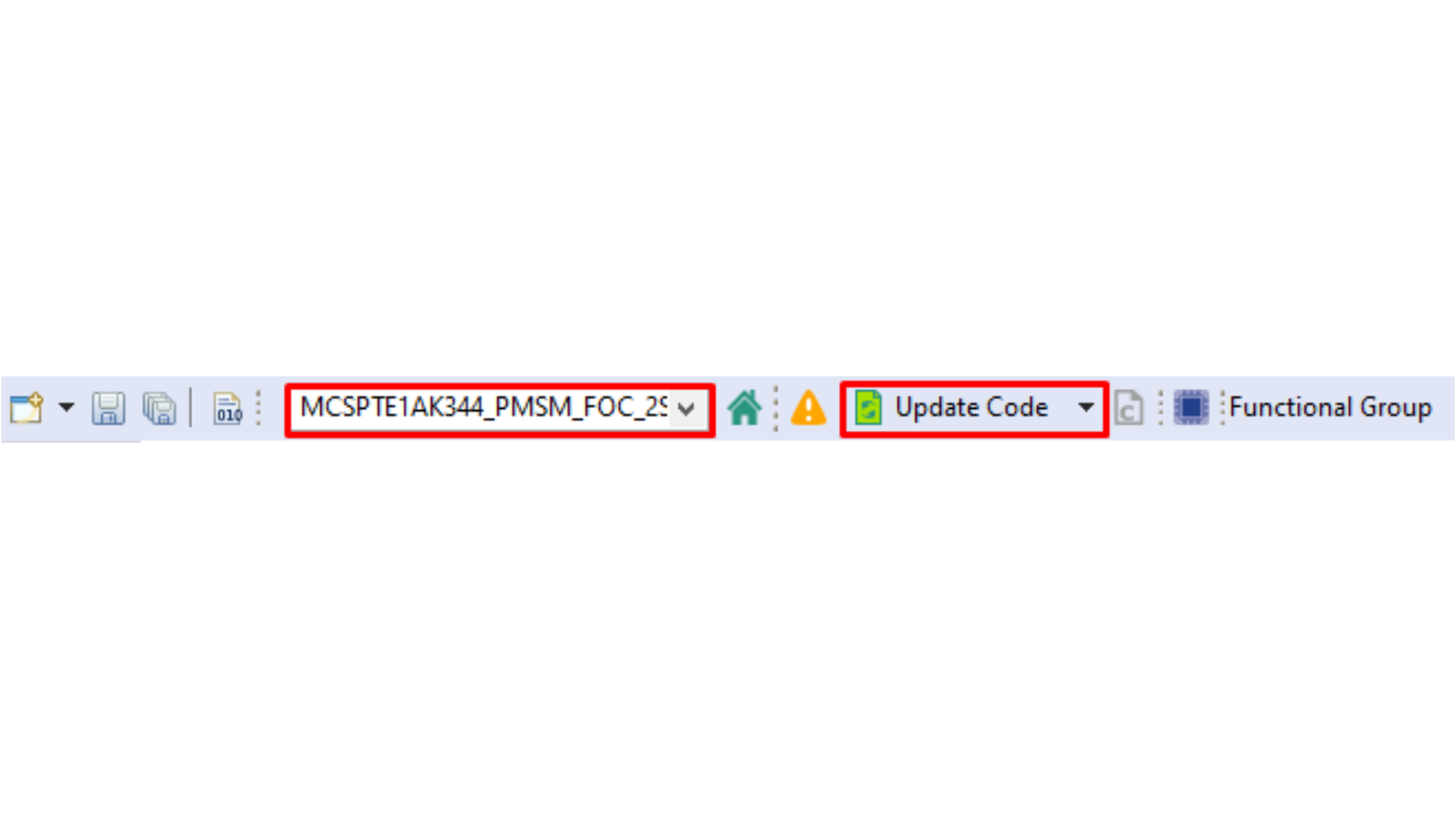 Figure 35. Update Code
