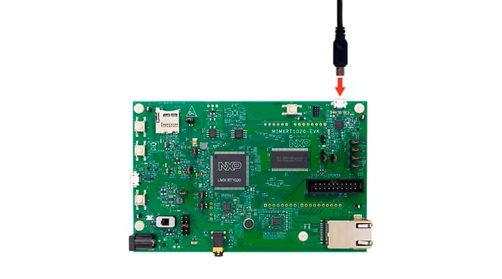 Getting Started with the MIMXRT1020-EVK - Build and Run - Step 10