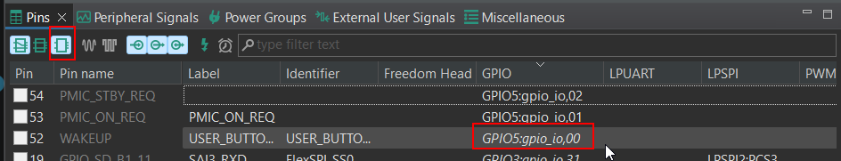 Figure 25. Enable User SW Button