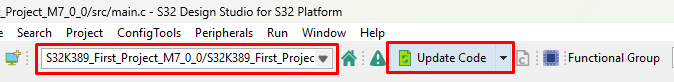 S32K389 Update code