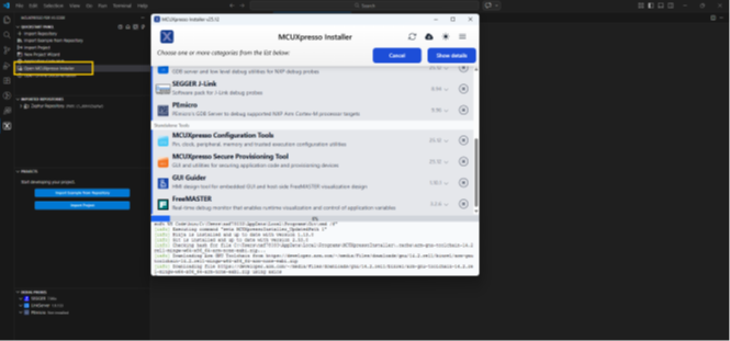 Installing VS Code extensions - step 3