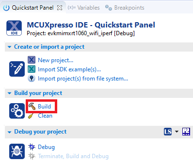 Getting Started with NXP WiFi modules using i.MXRT platform 1.13