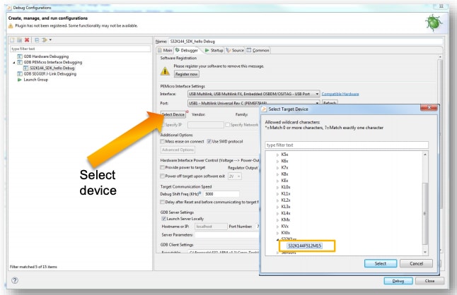 Select Potentiometer