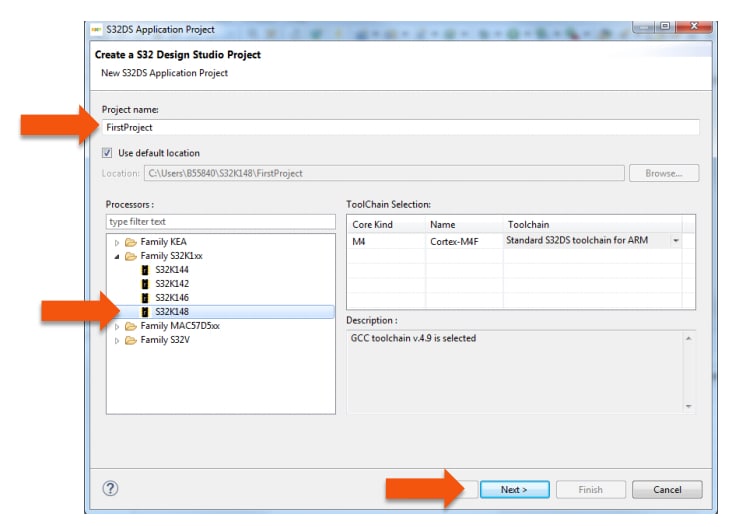 Get Started with the S32K148EVB - 4.4C