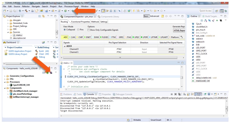 Get Started with the S32K148EVB - PT1C