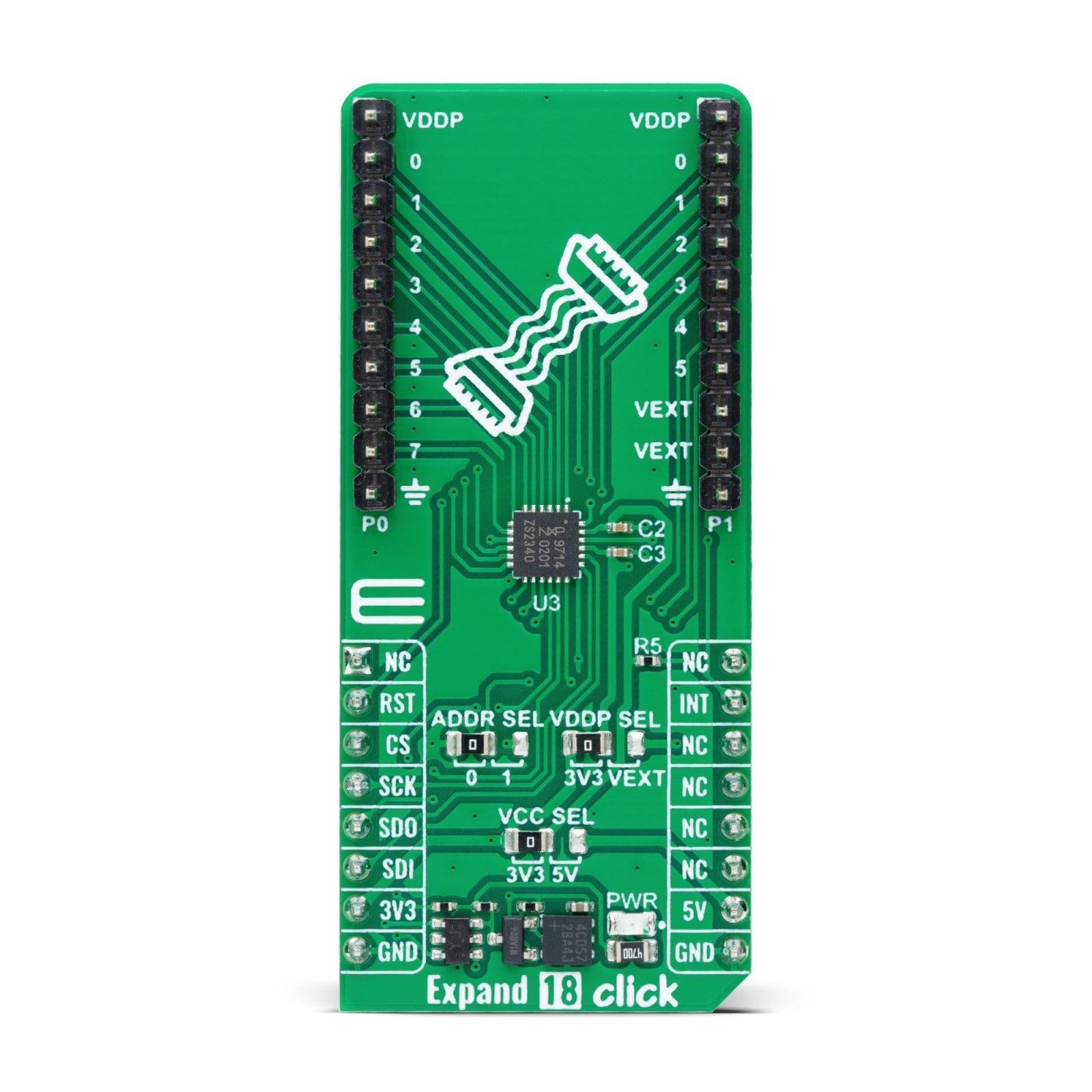 PCAL9722 | Agile I/O機能搭載22ビットSPI I/Oエクスパンダ | NXP
