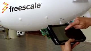 Blimp Control Using Sensors and Wireless