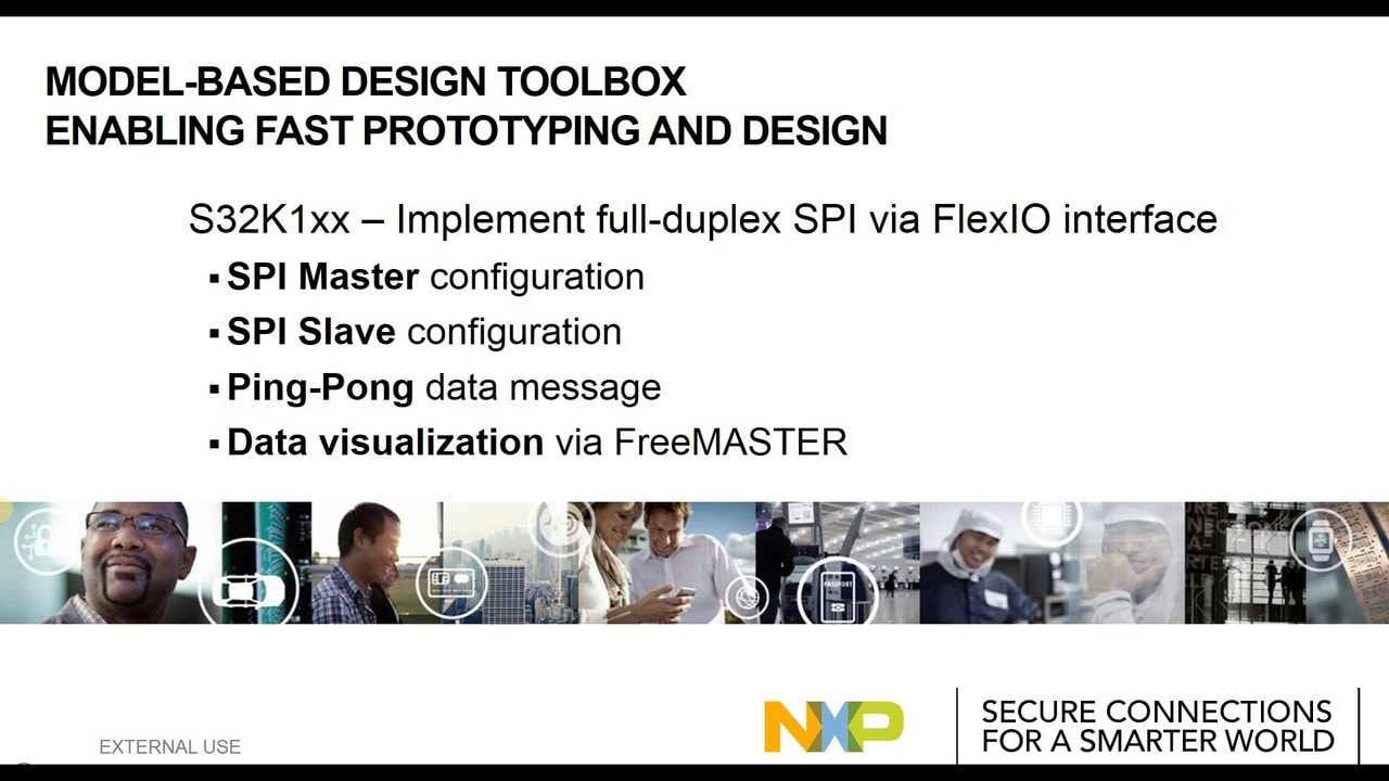 Model-Based Design Toolbox - How to Use FlexIO to Implement SPI Communication in the S32K144EVB