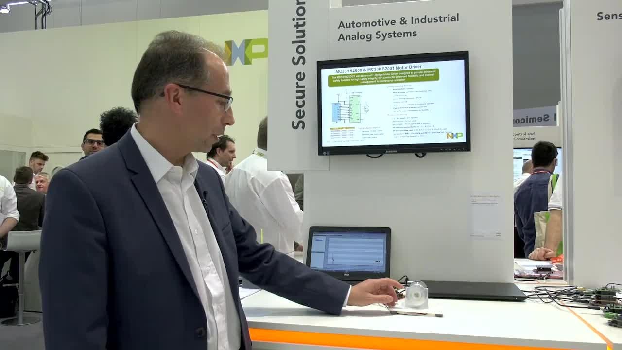 DC Motor Control Demo at Embedded World 2017 