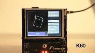 Kinetis K70マイクロコントローラ：FPUデモ