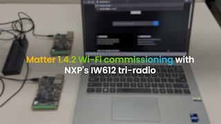 IW612トライラジオとi.MX 93を使用したMatterのWi-Fiコミッショニング