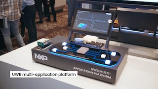 短いデモ：UWBマルチアプリケーション・プラットフォーム