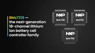 BMx7318および7518：18チャネルのリチウムイオン・バッテリー・セル・コントローラ